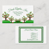 リンゴ園 名刺 (正面/裏面)