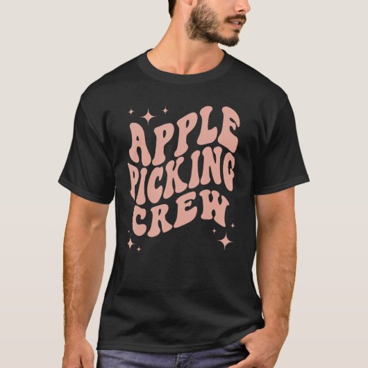 リンゴ摘みクルーApple Picking Equipment Apple Harv Tシャツ (正面)
