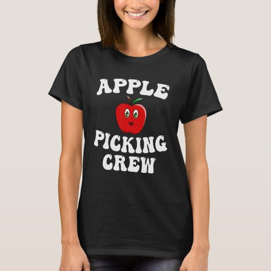 リンゴ摘みクルーApple Picking Equipment Apple Harv Tシャツ (正面)
