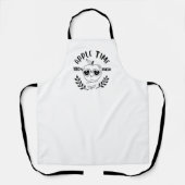 リンゴ時間 エプロン (正面)