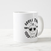 リンゴ時間 ジャンボコーヒーマグカップ (正面右)