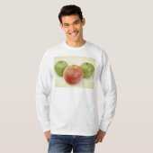 リンゴ果実写真 Tシャツ (正面フル)