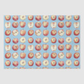 リンゴ果実水彩 薄葉紙 (正面)