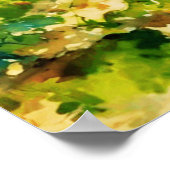 リンゴ果樹園の少女 ポスター (角)