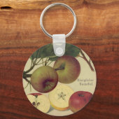 リンゴ植物学 キーホルダー (正面)