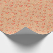 リンゴ模様 ラッピングペーパー (角)