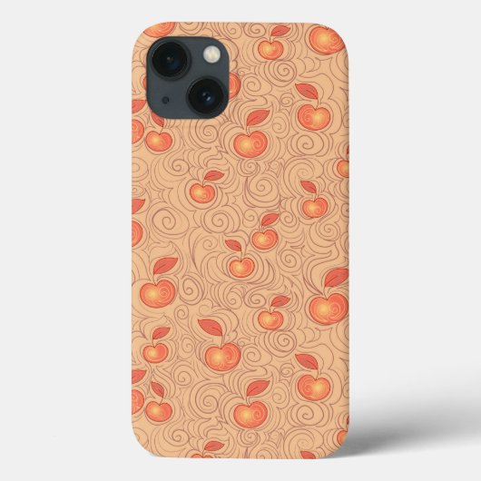 リンゴ模様 Case-Mate iPhoneケース (裏面)