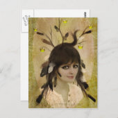 リンゴ泥棒 ポストカード (正面/裏面)