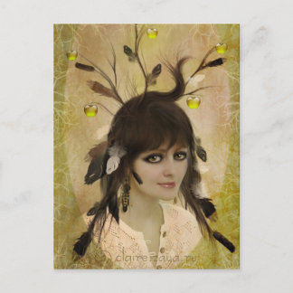 リンゴ泥棒 ポストカード