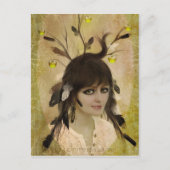 リンゴ泥棒 ポストカード (正面)