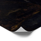 リンゴ灰色勉強 ポスター (角)