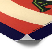 リンゴ用ヴィンテージクレートラベルプリント付ポスター ポスター (角)