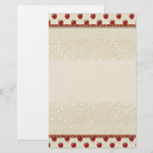 リンゴ研磨機 便箋 (正面/裏面)