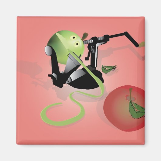 リンゴ磁石の切除術 マグネット (正面)