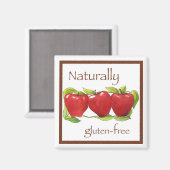 リンゴ磁石GF マグネット (正面/裏面)