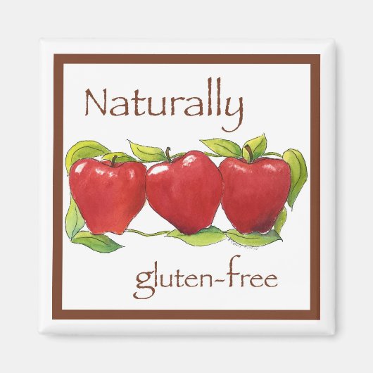 リンゴ磁石GF マグネット (正面)