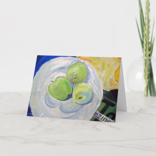 リンゴ絵を描カードの具合が良い カード (正面)