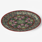 リンゴ自然アーパーソナライズされたトパーティー ペーパープレート (アングル)