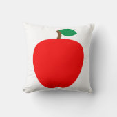 リンゴ赤い果実 クッション (正面)