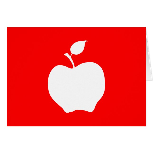 リンゴ赤と白 (正面横)