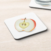 リンゴ食品 コースター (左側)
