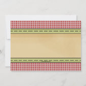 リンゴ飴の招待状 招待状 (裏面)