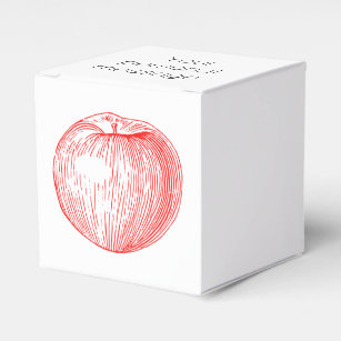 リンゴ飴の赤い凸版印刷Apple フェイバーボックス