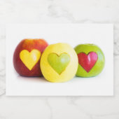 リンゴ3個 フードラベル (シングルラベル)