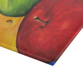 リンゴ3 カッティングボード (角)