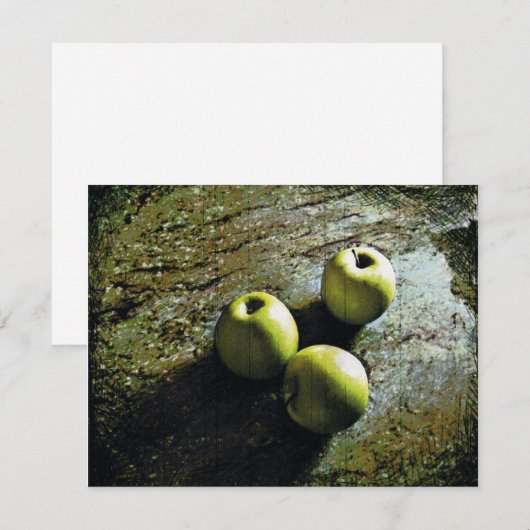 リンゴ3 シーズンカード (正面/裏面)