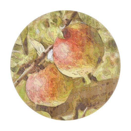 リンゴ カッティングボード (正面)