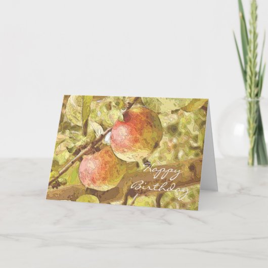 リンゴ カード (正面)