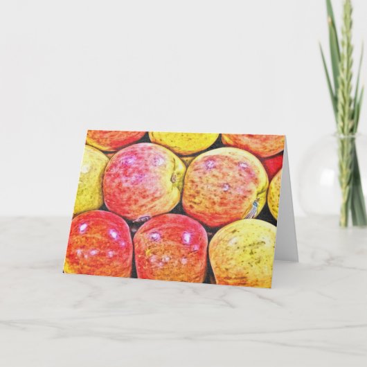 リンゴ カード (正面)