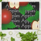 リンゴ キッチンタオル (折り畳み)