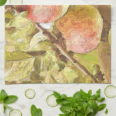 リンゴ キッチンタオル (折り畳み)