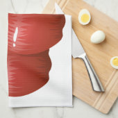 リンゴ キッチンタオル (四つ折り)