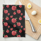 リンゴ キッチンタオル (四つ折り)