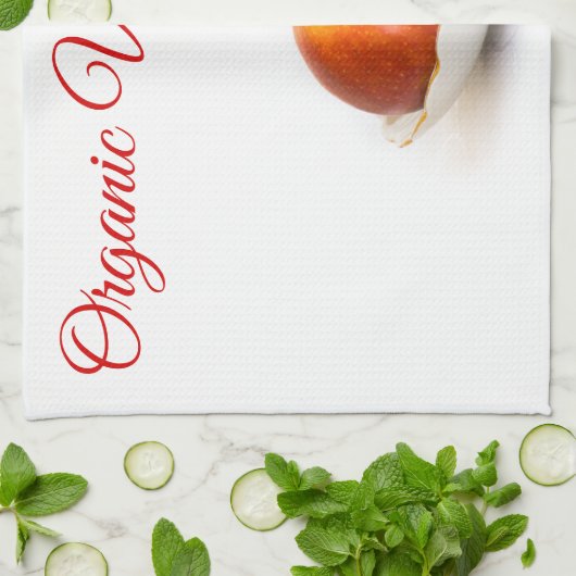 リンゴ キッチンタオル (折り畳み)