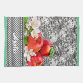 リンゴ キッチンタオル (横)