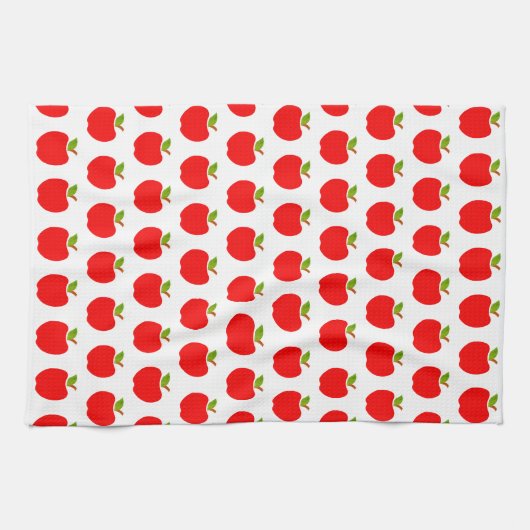 リンゴ キッチンタオル (横)