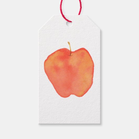 リンゴ ギフトタグ (正面)