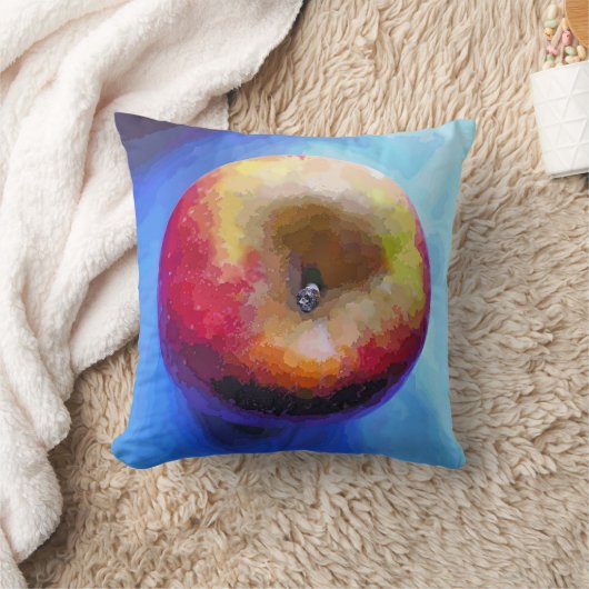 リンゴ クッション (ブランケット)