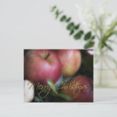 リンゴ・クリスマス葉書 シーズンポストカード (スタンド正面)