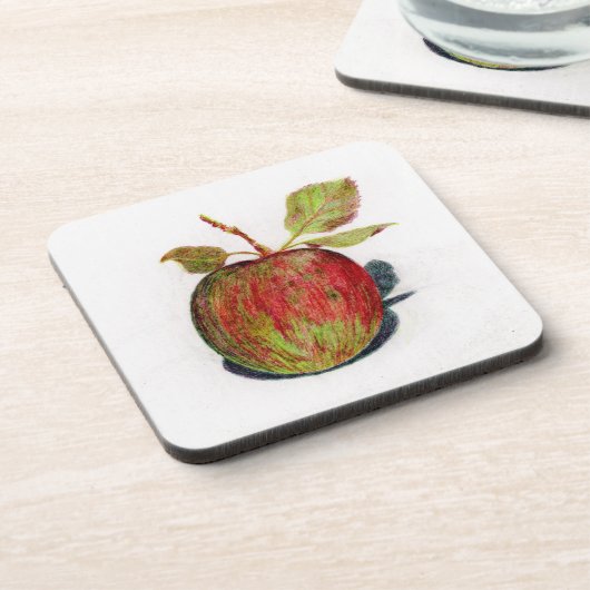 リンゴ コースター (左側)