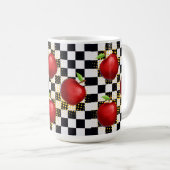 リンゴ コーヒーマグカップ (正面右)