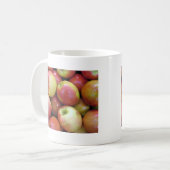 リンゴ コーヒーマグカップ (正面左)