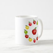 リンゴ コーヒーマグカップ (正面右)