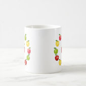 リンゴ コーヒーマグカップ (中央)