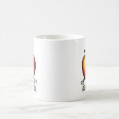 リンゴ コーヒーマグカップ (中央)