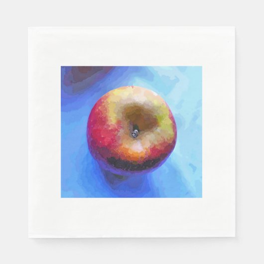 リンゴ スタンダードランチョンナプキン (正面)